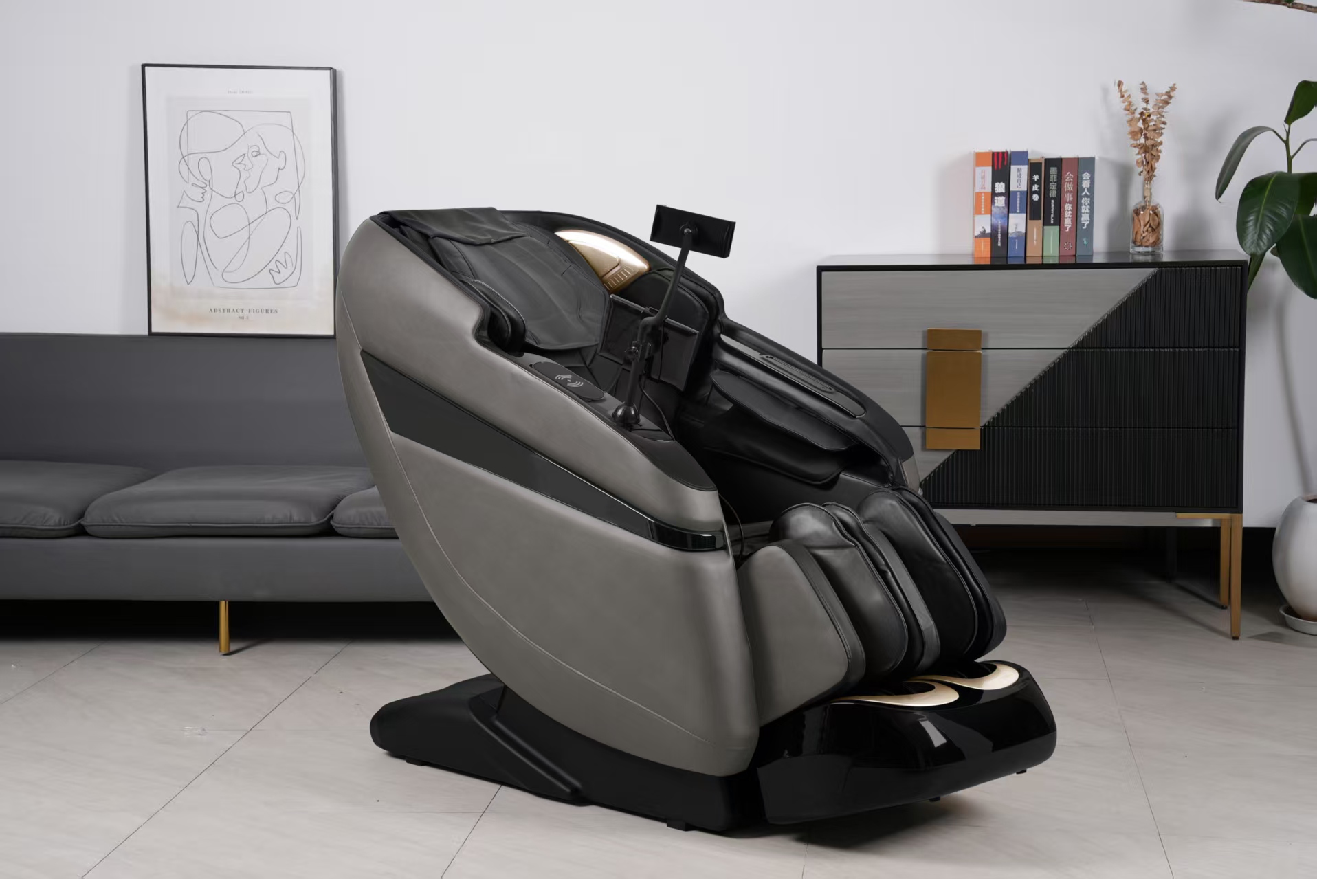 Omni Comfort - Charcoal - Front